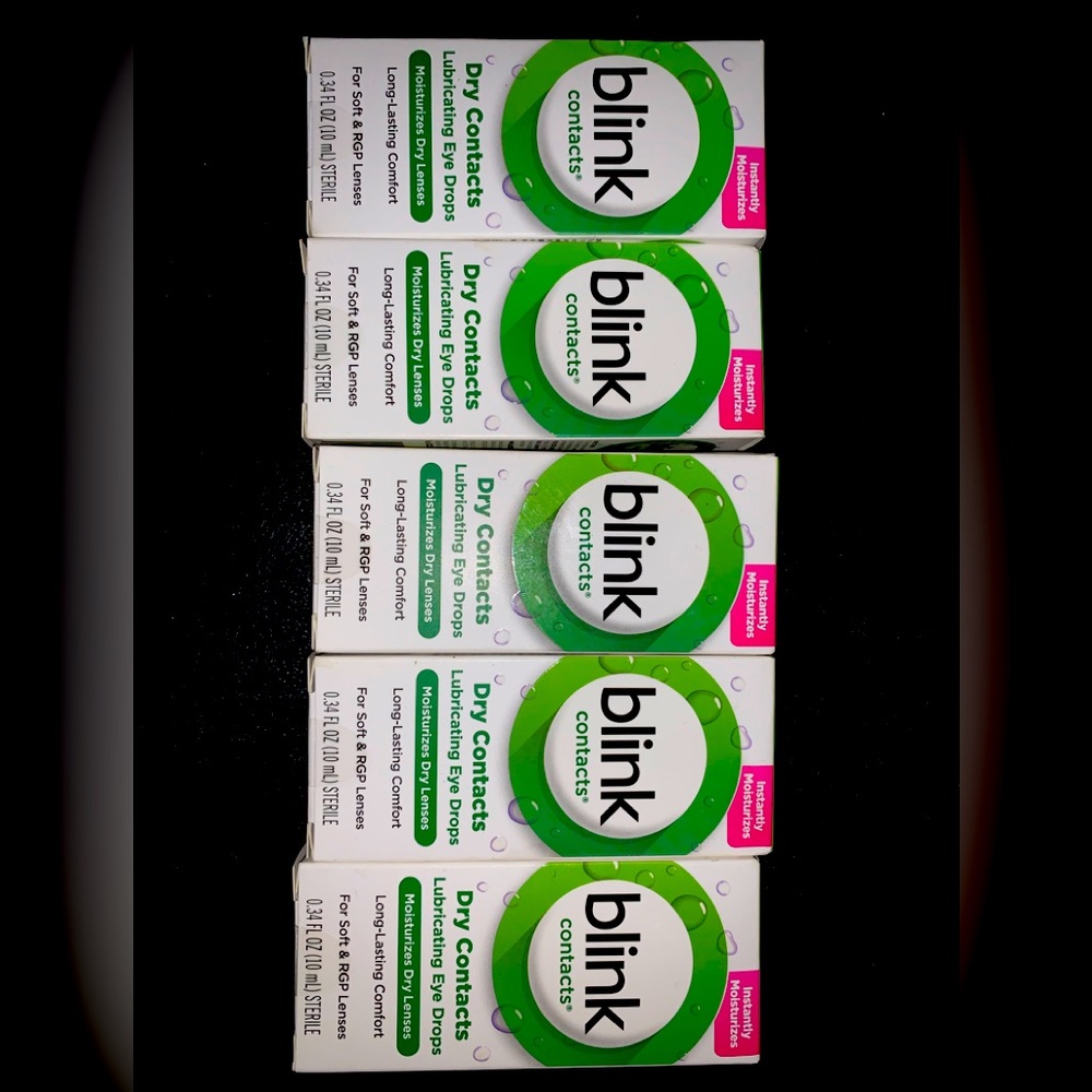 Blink Contact Eye Drops 5 BOXES